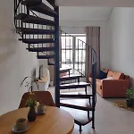 公寓 Stilvolles Loft Mit Galerie Direkt Am Stadtplatz 代德斯海姆